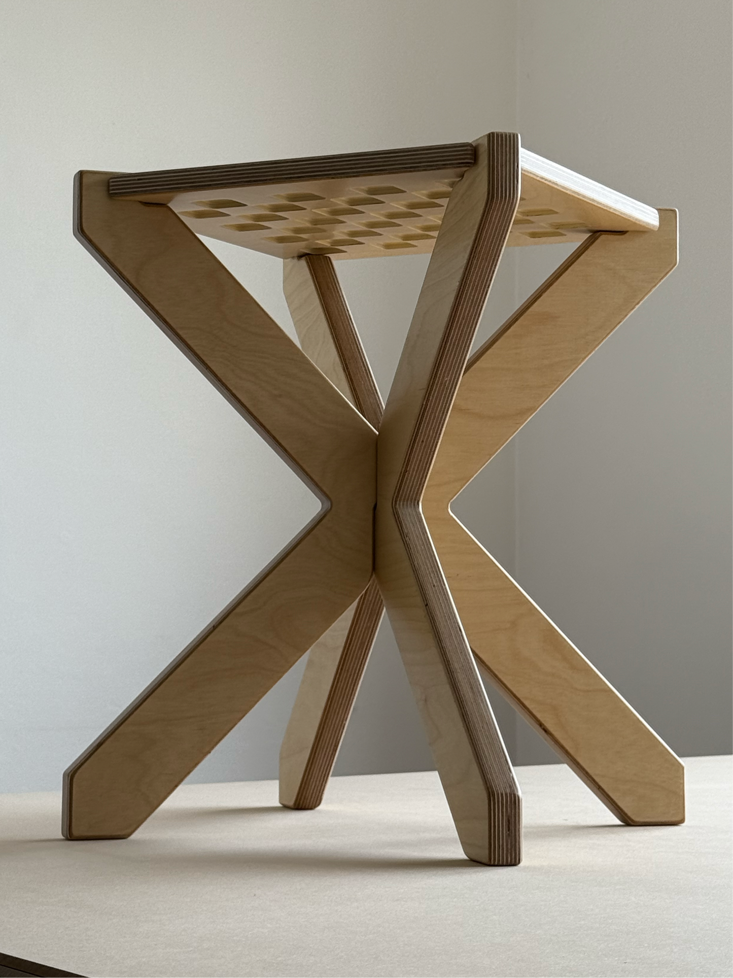 Chaos Stool/Chess Table