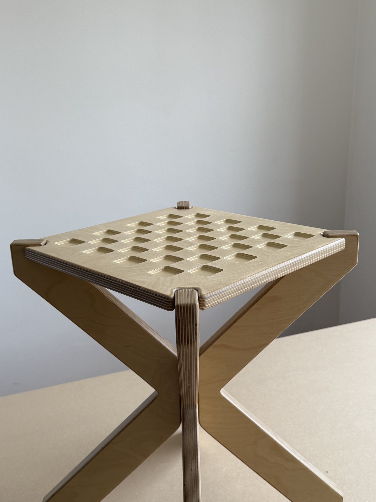 Chaos Stool/Chess Table